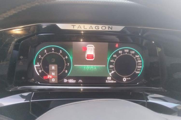 Used Volkswagen Talagon 2021 380TSI Four-Wheel Drive Flagship Version Instrument Cluster