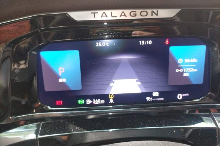 Used Volkswagen Talagon 2021 380TSI Four-Wheel Drive R-Line Touareg Edition Instrument Cluster