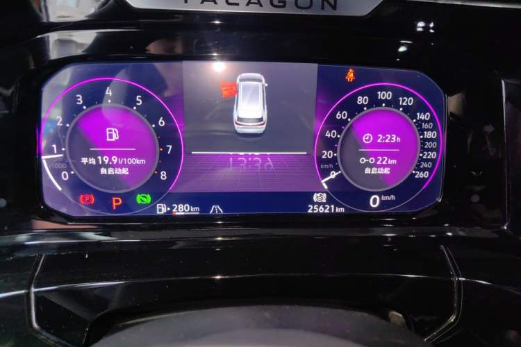 Used Volkswagen Talagon 2021 530TSI Four-Wheel Drive Flagship Shengjing Edition Pro Instrument Cluster