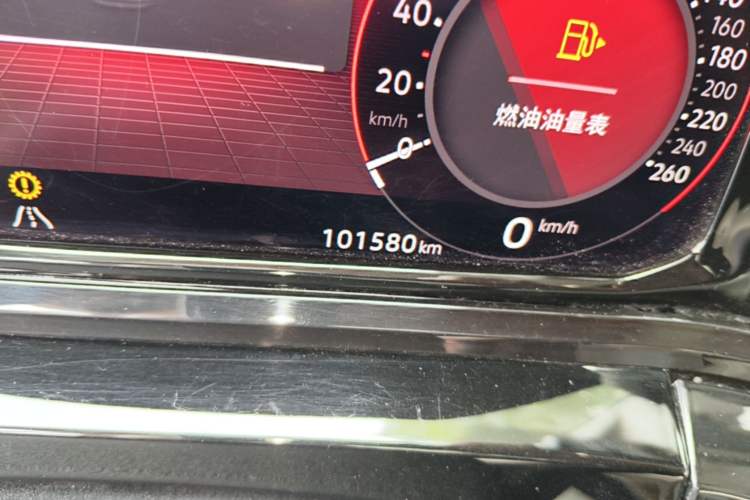 Used Volkswagen Talagon 2021 380TSI Four-Wheel Drive Luxury Premium Edition Pro Odometer Close Up