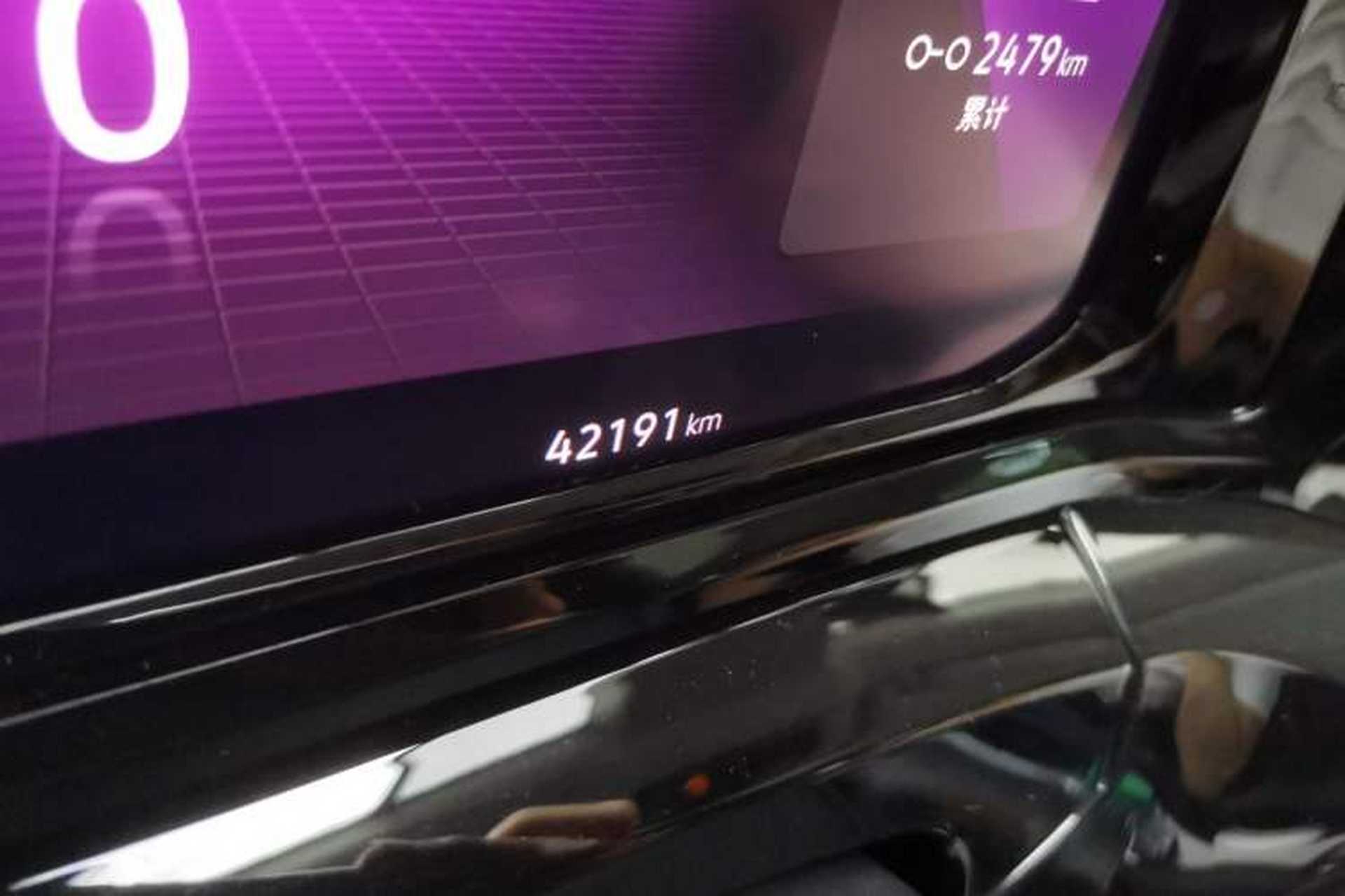 Used Volkswagen Talagon 2021 380TSI Four-Wheel Drive Flagship Version Odometer Close Up