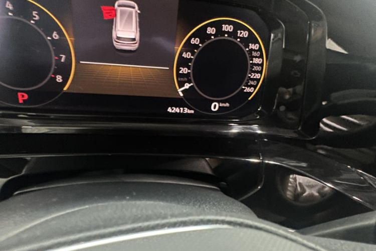 Used Volkswagen Talagon 2021 330TSI Two-Wheel-Drive Luxury Edition – Scenic Version Odometer Close Up