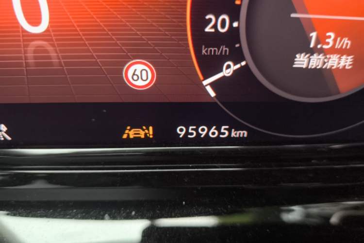 Used Volkswagen Talagon 2021 380TSI Four-Wheel Drive Luxury Premium Edition Pro Odometer Close Up