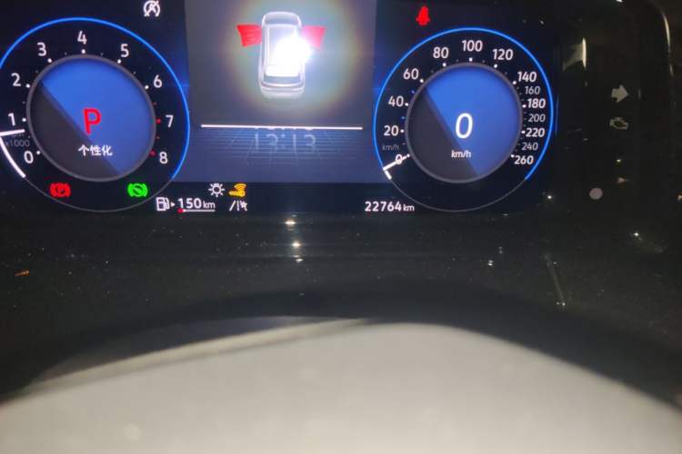 Used Volkswagen Talagon 2021 380TSI Four-Wheel Drive Luxury "Jiajing" Edition Pro Limited Edition Odometer Close Up