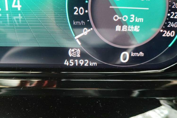 Used Volkswagen Talagon 2021 380TSI Four-Wheel Drive Luxury Premium Edition Pro Odometer Close Up