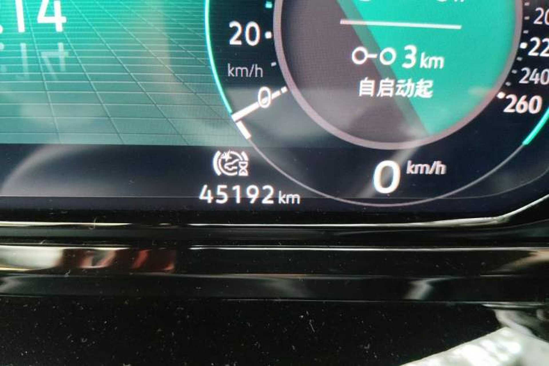 Used Volkswagen Talagon 2021 380TSI Four-Wheel Drive Luxury Premium Edition Pro Odometer Close Up