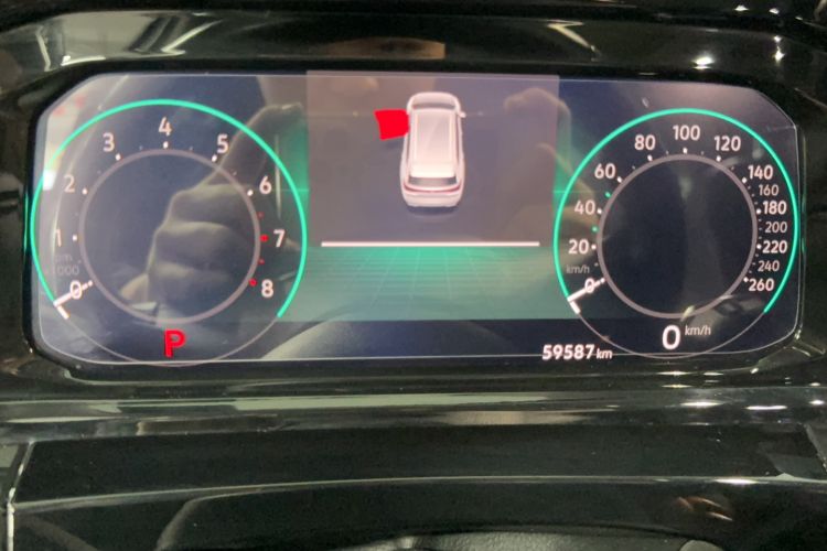 Used Volkswagen Talagon 2021 380TSI Four-Wheel Drive Luxury Premium Edition Pro Odometer Close Up