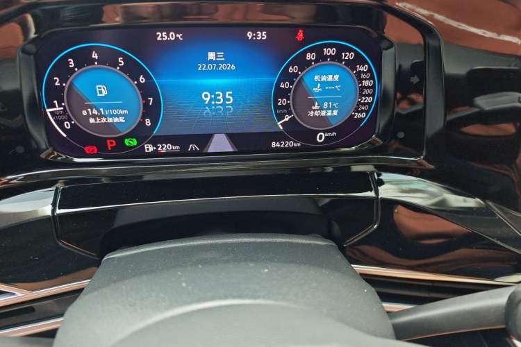 Used Volkswagen Talagon 2021 380TSI Four-Wheel Drive Luxury "Jiajing" Edition Pro Limited Edition Odometer Close Up