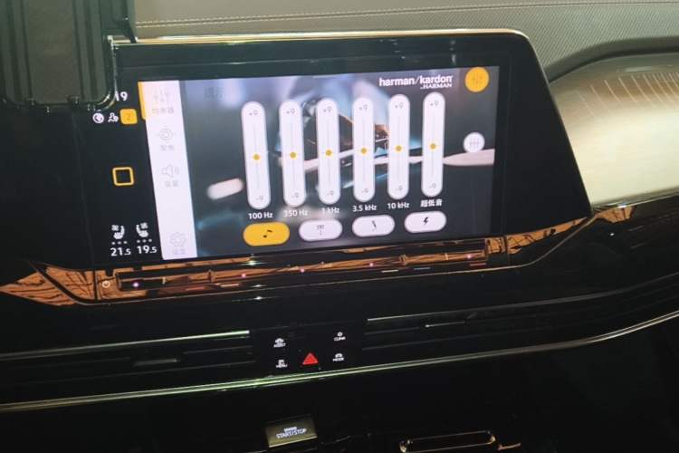 Used Volkswagen Talagon 2021 380TSI Four-Wheel Drive Flagship Version Audio And AC Panel