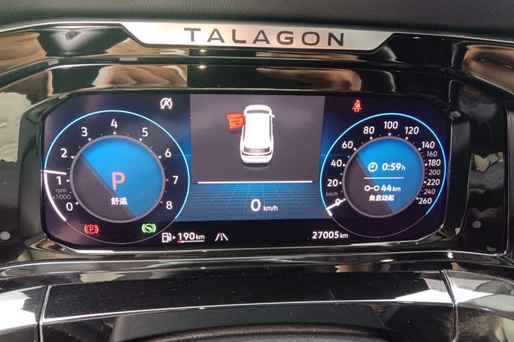 Used Volkswagen Talagon 2021 380TSI Four-Wheel Drive Luxury "Jiajing" Edition Pro Limited Edition Instrument Cluster