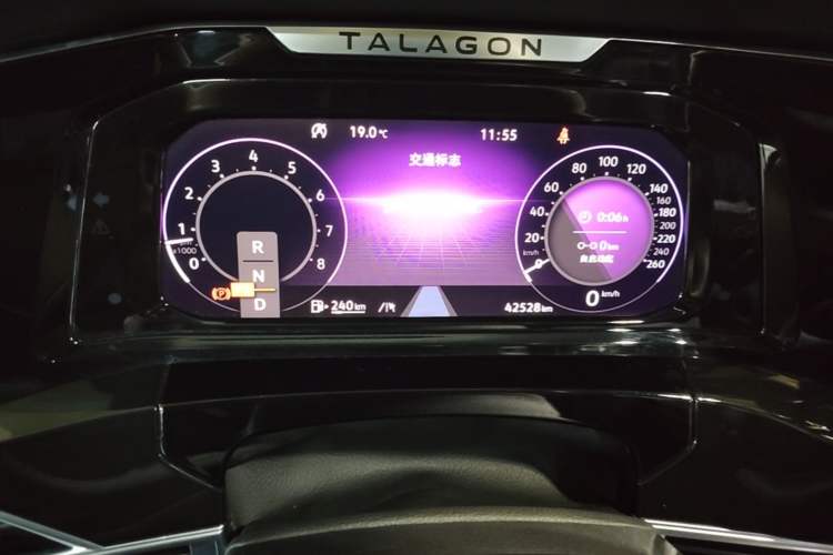 Used Volkswagen Talagon 2021 380TSI Four-Wheel Drive Flagship Version Instrument Cluster