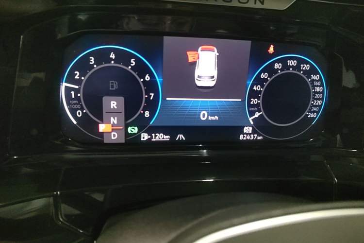 Used Volkswagen Talagon 2021 530TSI Four-Wheel Drive Flagship Shengjing Edition Pro Instrument Cluster