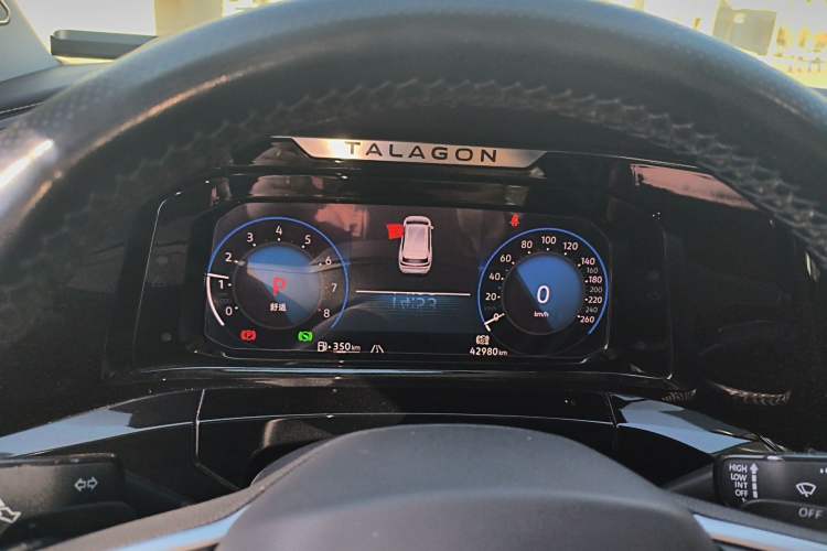Used Volkswagen Talagon 2021 380TSI Four-Wheel Drive Luxury "Jiajing" Edition Pro Limited Edition Instrument Cluster