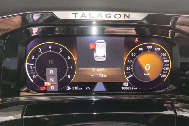 Used Volkswagen Talagon 2021 380TSI Four-Wheel Drive Luxury Premium Edition Pro Instrument Cluster