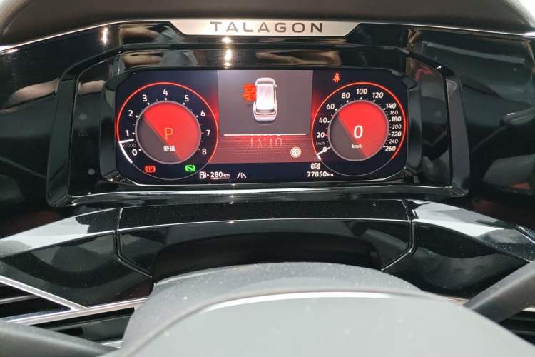 Used Volkswagen Talagon 2021 530TSI Four-Wheel Drive Flagship Shengjing Edition Pro Instrument Cluster
