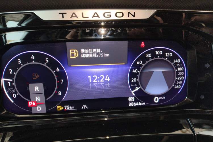 Used Volkswagen Talagon 2021 380TSI Four-Wheel Drive Luxury Premium Edition Pro Instrument Cluster