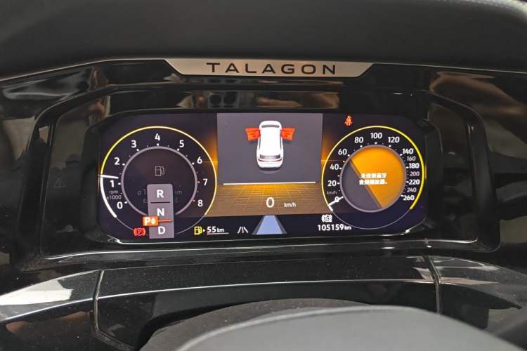 Used Volkswagen Talagon 2021 380TSI Four-Wheel Drive Luxury "Jiajing" Edition Pro Limited Edition Instrument Cluster