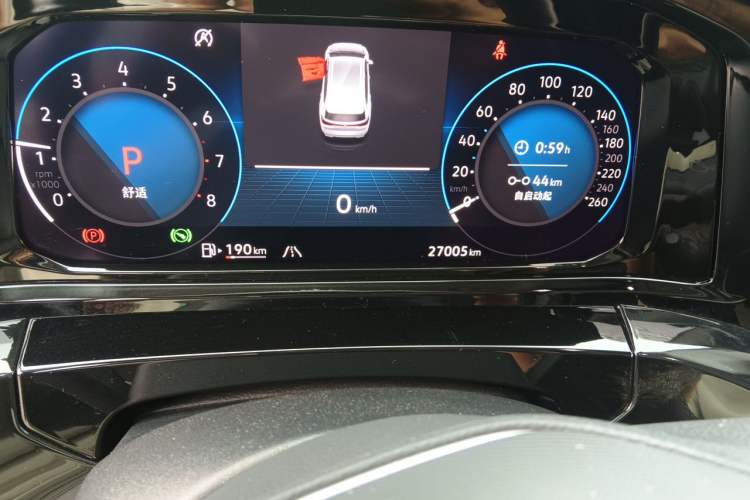 Used Volkswagen Talagon 2021 380TSI Four-Wheel Drive Luxury "Jiajing" Edition Pro Limited Edition Odometer Close Up