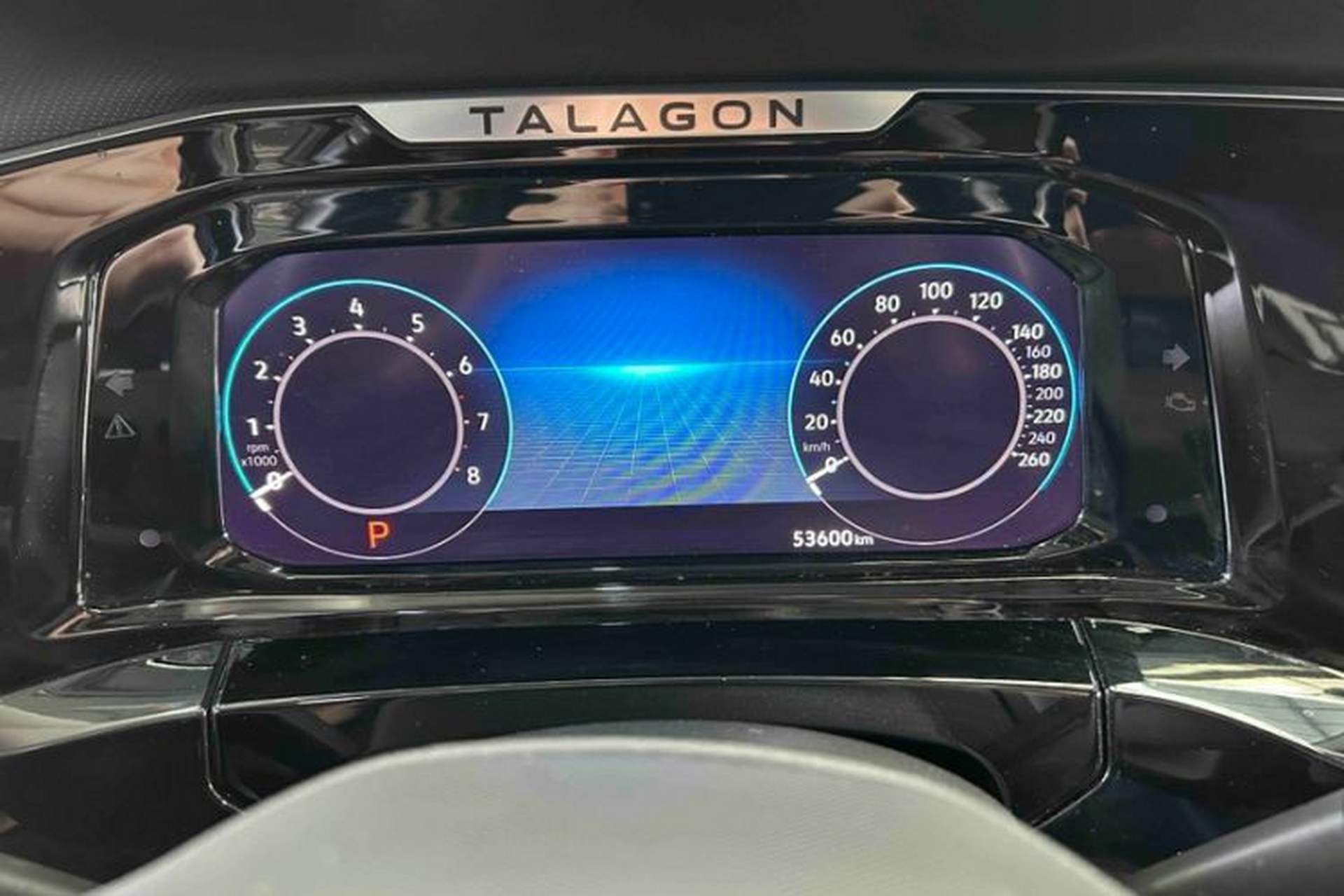 Used Volkswagen Talagon 2021 380TSI Four-Wheel Drive Luxury Premium Edition Pro Odometer Close Up