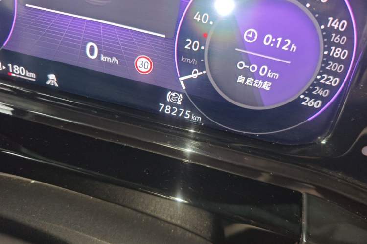 Used Volkswagen Talagon 2021 380TSI Four-Wheel Drive Luxury Premium Edition Pro Odometer Close Up