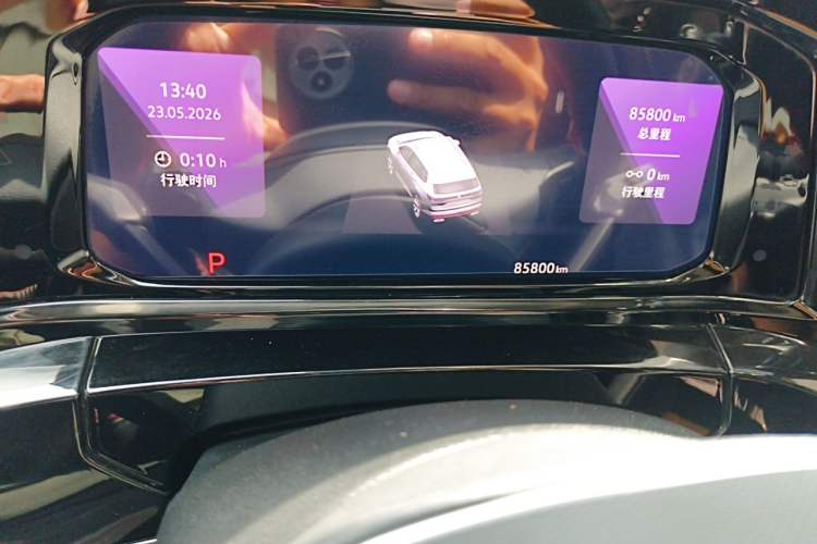 Used Volkswagen Talagon 2021 380TSI Four-Wheel Drive Luxury Premium Edition Pro Odometer Close Up