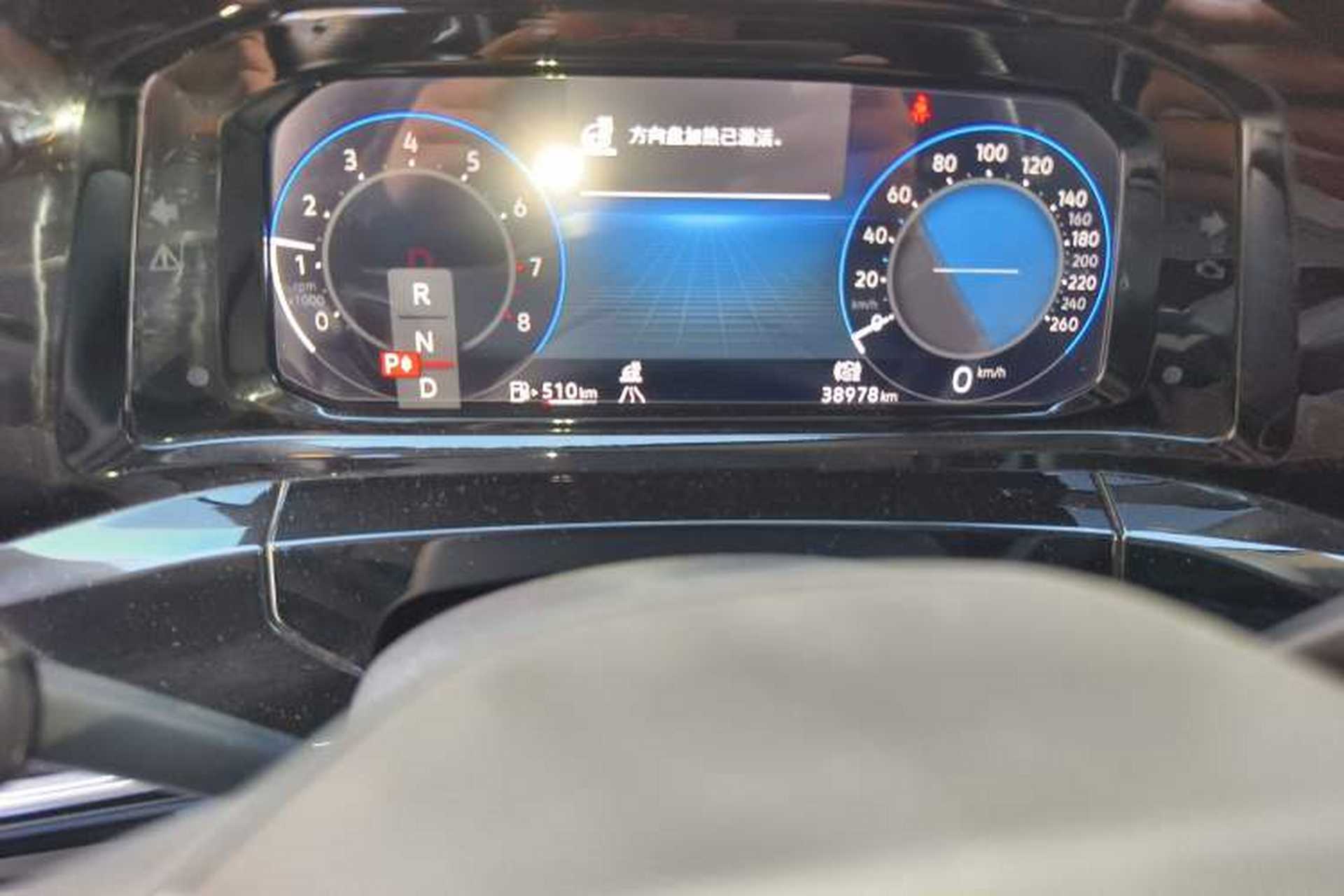 Used Volkswagen Talagon 2021 380TSI Four-Wheel Drive Luxury Premium Edition Pro Odometer Close Up