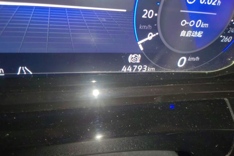 Used Volkswagen Talagon 2021 380TSI Four-Wheel Drive Luxury Premium Edition Pro Odometer Close Up