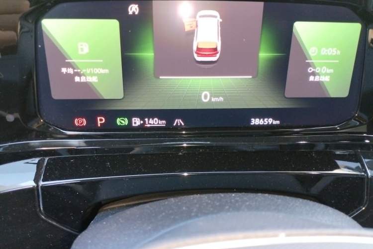 Used Volkswagen Talagon 2021 380TSI Four-Wheel Drive Luxury Premium Edition Pro Odometer Close Up