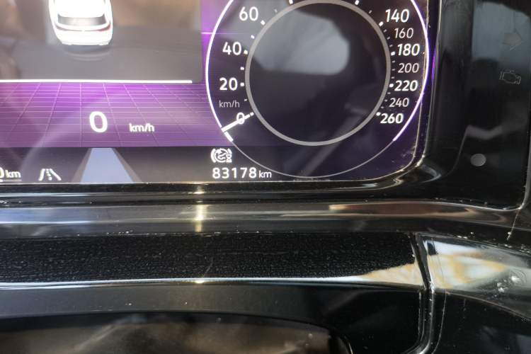 Used Volkswagen Talagon 2021 380TSI Four-Wheel Drive Luxury Premium Edition Pro Odometer Close Up