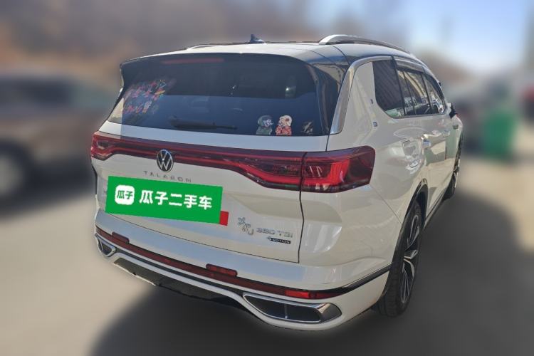 Used Volkswagen Talagon 2021 380TSI Four-Wheel Drive R-Line Touareg Edition Rear Right 45 Deg