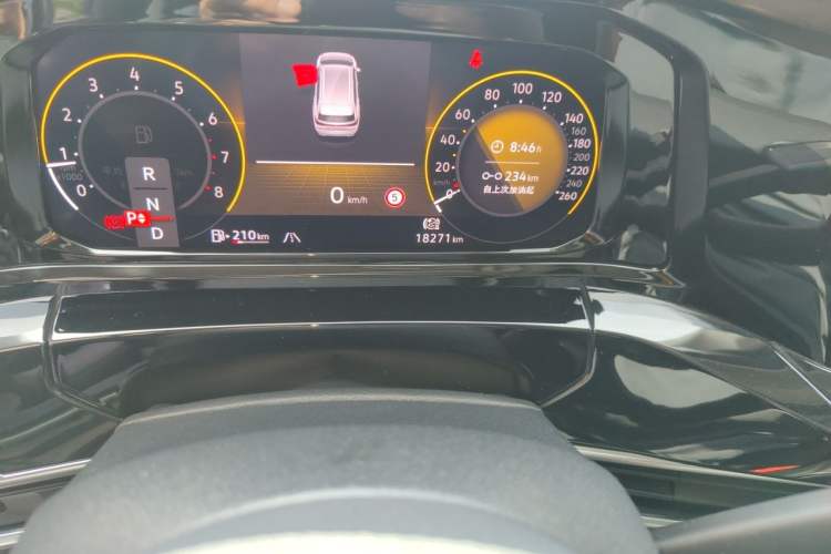 Used Volkswagen Talagon 2021 380TSI Four-Wheel Drive Luxury Premium Edition Pro Odometer Close Up