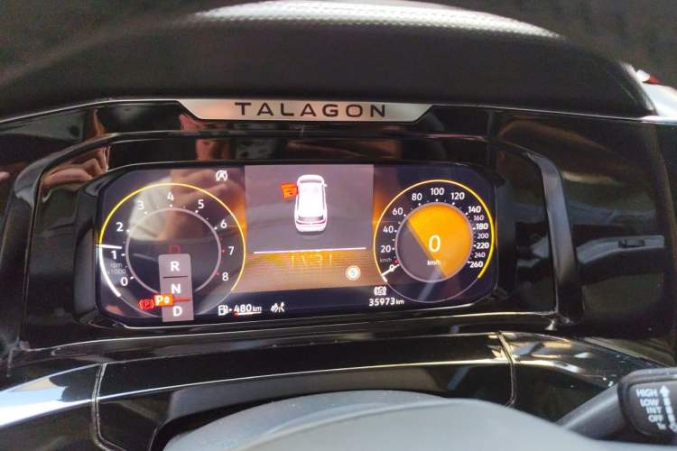 Used Volkswagen Talagon 2021 380TSI Four-Wheel Drive Flagship Version Instrument Cluster