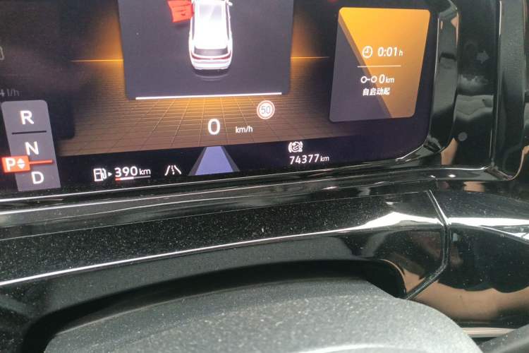Used Volkswagen Talagon 2021 380TSI Four-Wheel Drive Luxury Premium Edition Pro Odometer Close Up