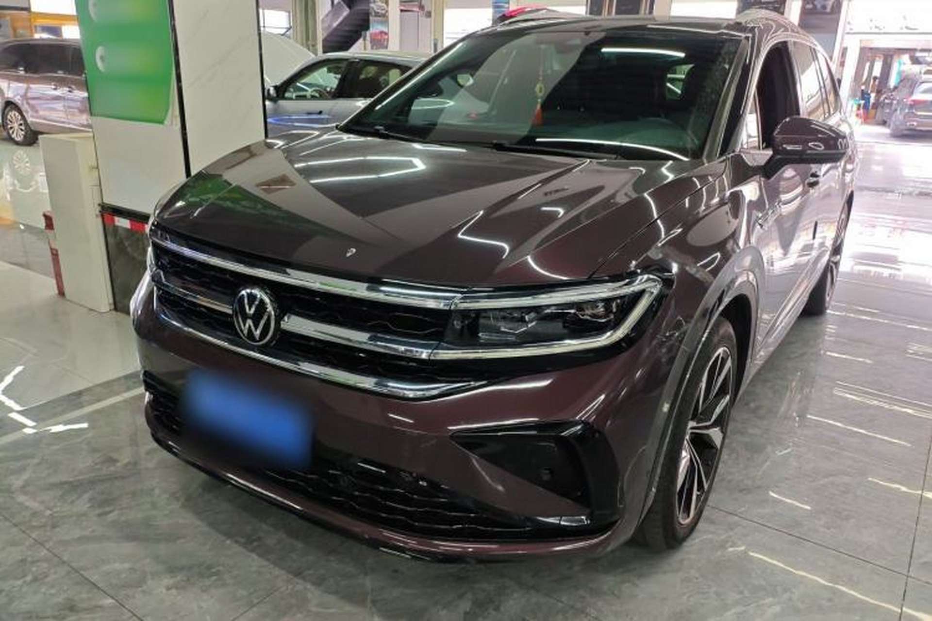Used Volkswagen Talagon 2021 380TSI Four-Wheel Drive R-Line Touareg Edition Front Left 45 Deg