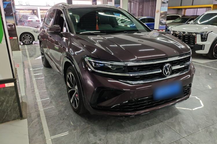 Used Volkswagen Talagon 2021 380TSI Four-Wheel Drive R-Line Touareg Edition Front Right 45 Deg