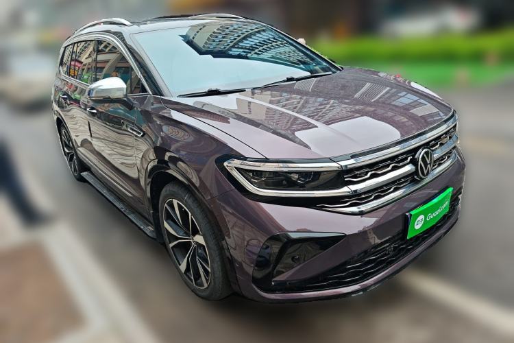 Used Volkswagen Talagon 2021 380TSI Four-Wheel Drive R-Line Touareg Edition Front Right 45 Deg