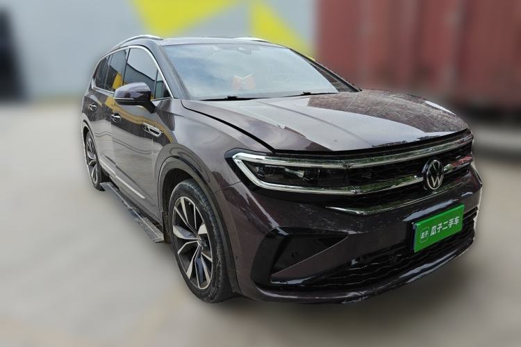 Used Volkswagen Talagon 2021 380TSI Four-Wheel Drive R-Line Touareg Edition Front Right 45 Deg
