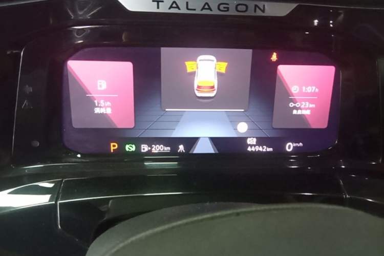 Used Volkswagen Talagon 2021 380TSI Four-Wheel Drive R-Line Touareg Edition Instrument Cluster