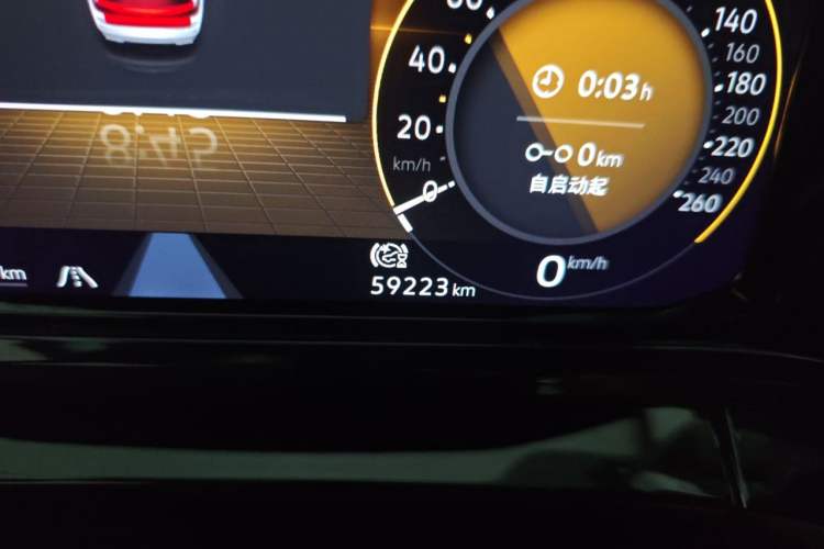 Used Volkswagen Talagon 2021 380TSI Four-Wheel Drive Luxury Premium Edition Pro Odometer Close Up