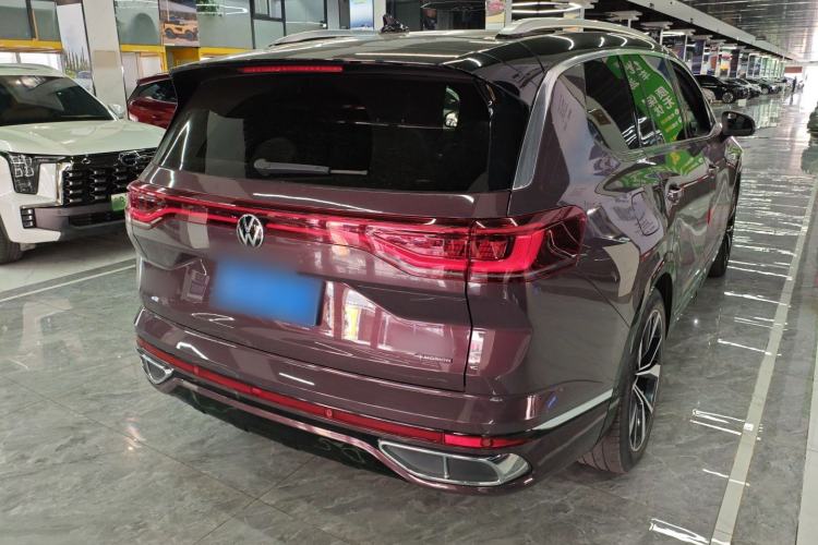 Used Volkswagen Talagon 2021 380TSI Four-Wheel Drive R-Line Touareg Edition Rear Right 45 Deg