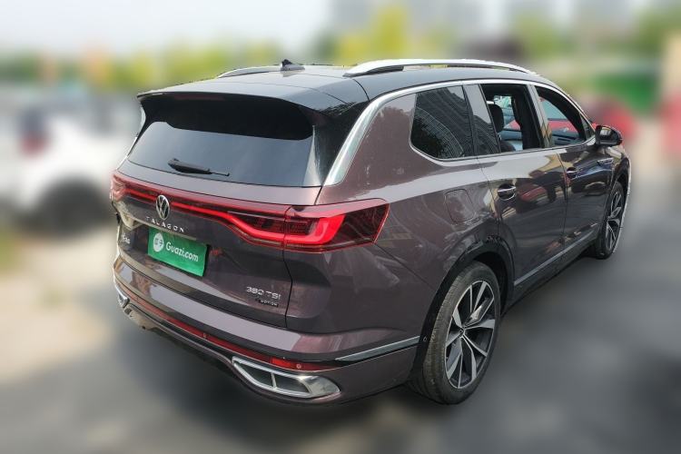 Used Volkswagen Talagon 2021 380TSI Four-Wheel Drive R-Line Touareg Edition Rear Right 45 Deg