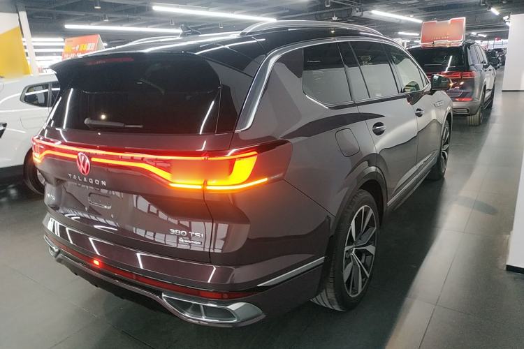 Used Volkswagen Talagon 2021 380TSI Four-Wheel Drive R-Line Touareg Edition Rear Right 45 Deg
