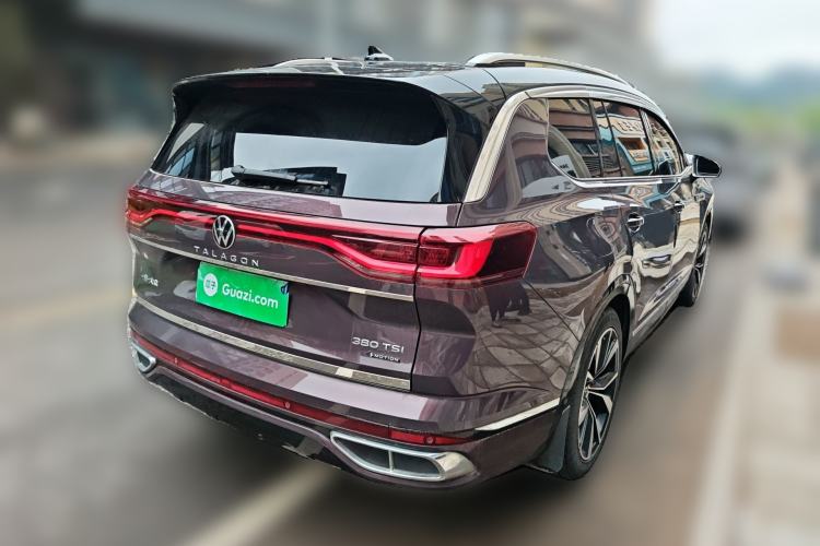 Used Volkswagen Talagon 2021 380TSI Four-Wheel Drive R-Line Touareg Edition Rear Right 45 Deg