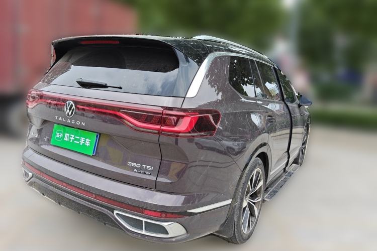 Used Volkswagen Talagon 2021 380TSI Four-Wheel Drive R-Line Touareg Edition Rear Right 45 Deg