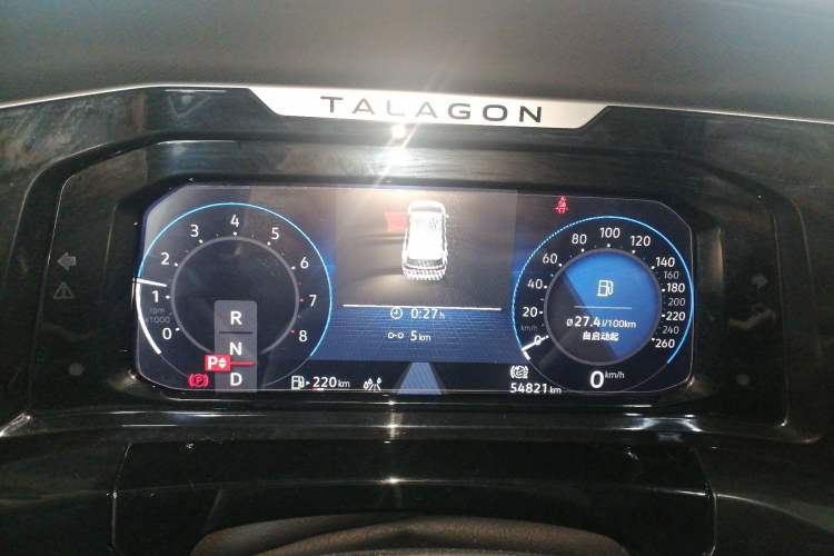 Used Volkswagen Talagon 2021 380TSI Four-Wheel Drive R-Line Touareg Edition Instrument Cluster