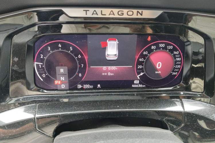 Used Volkswagen Talagon 2021 380TSI Four-Wheel Drive R-Line Touareg Edition Instrument Cluster