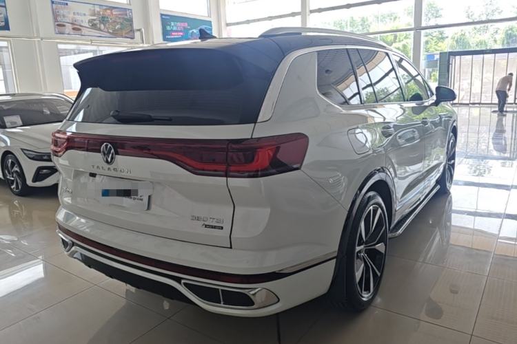 Used Volkswagen Talagon 2021 380TSI Four-Wheel Drive R-Line Touareg Edition Rear Right 45 Deg