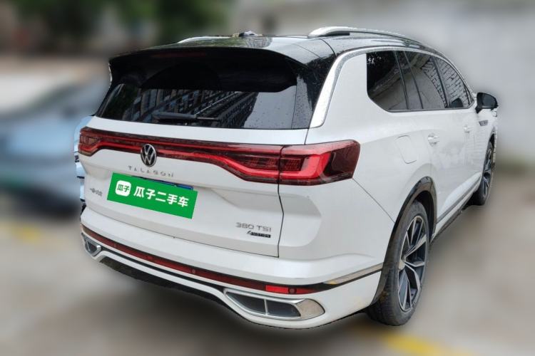 Used Volkswagen Talagon 2021 380TSI Four-Wheel Drive R-Line Touareg Edition Rear Right 45 Deg