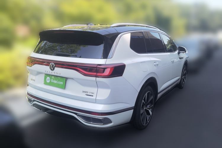 Used Volkswagen Talagon 2021 380TSI Four-Wheel Drive R-Line Touareg Edition Rear Right 45 Deg