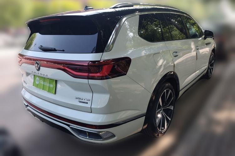 Used Volkswagen Talagon 2021 380TSI Four-Wheel Drive R-Line Touareg Edition Rear Right 45 Deg